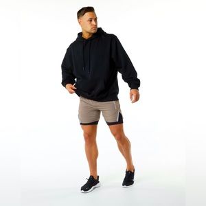 ALPHALETE INFINITY Speed Short 5.5” in Mocha size‎ M